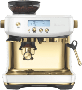 Breville The Barista Pro Coffee Machine Sea Salt Brass