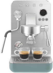 Smeg Minipro Expresso Coffee Machine Matte Emerald Green
