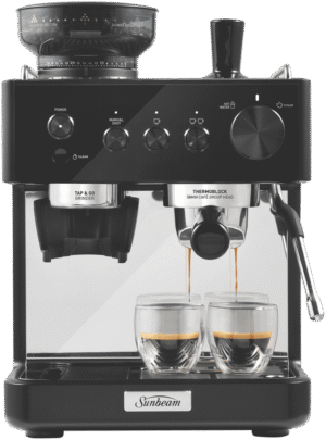 Sunbeam Origins Classic Espresso Coffee Machine Black