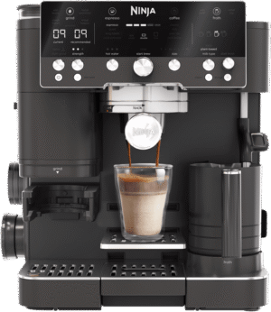 Ninja Luxe Cafe Manual Coffee Machine Midnight Black